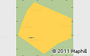 Savanna Style Simple Map of Shijiazhuang Shi, single color outside