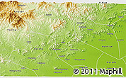 Physical 3D Map of Tang Xian
