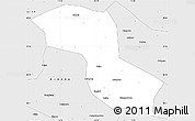 Silver Style Simple Map of Tang Xian