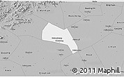 Gray 3D Map of Wangdu
