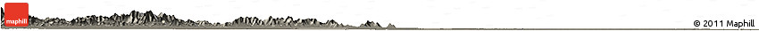 Shaded Relief Horizon Map of Wangdu, darken Shaded Relief Horizon Map of Wangdu, darken