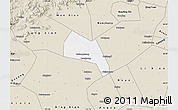 Classic Style Map of Wangdu