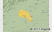 Savanna Style Map of Wangdu