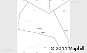 Blank Simple Map of Wangdu