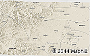 Shaded Relief 3D Map of Wu An