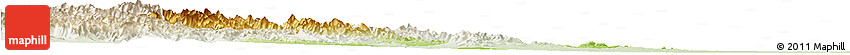 Physical Horizon Map of Wu An, lighten