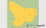 Savanna Style Simple Map of Wu An