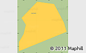 Savanna Style Simple Map of Wuqiang, single color outside