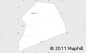 Silver Style Simple Map of Wuqiang