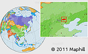 Political Location Map of Xinglong
