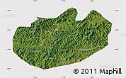 Satellite Map of Xinglong, cropped outside