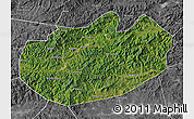 Satellite Map of Xinglong, desaturated
