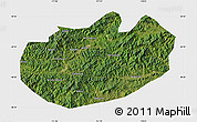 Satellite Map of Xinglong, single color outside