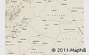 Shaded Relief Map of Xushui