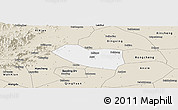 Classic Style Panoramic Map of Xushui