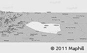 Gray Panoramic Map of Xushui