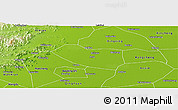 Physical Panoramic Map of Xushui