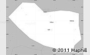 Gray Simple Map of Xushui