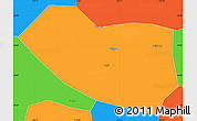 Political Simple Map of Xushui