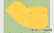 Savanna Style Simple Map of Xushui