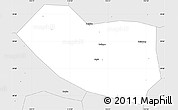 Silver Style Simple Map of Xushui