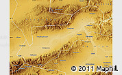 Physical Map of Yangyuan