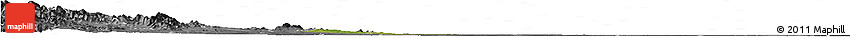 Satellite Horizon Map of Yongnian, desaturated