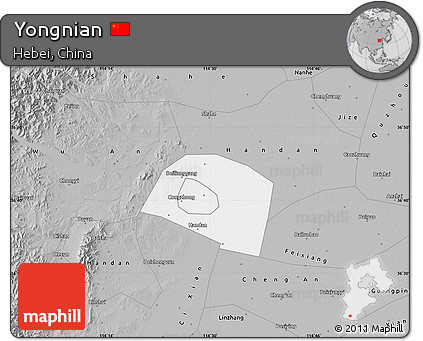 Gray Map of Yongnian