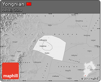 Gray Map of Yongnian