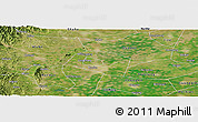 Satellite Panoramic Map of Yongnian