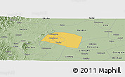 Savanna Style Panoramic Map of Yongnian