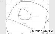 Blank Simple Map of Yongnian