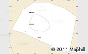 Classic Style Simple Map of Yongnian
