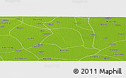 Physical Panoramic Map of Yongqing