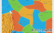 Political Map of Zhengding