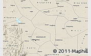 Shaded Relief Map of Zhengding