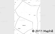 Blank Simple Map of Zhengding