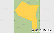 Savanna Style Simple Map of Zhengding