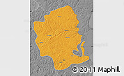 Political Map of Aihui, desaturated