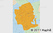 Political Map of Aihui, lighten