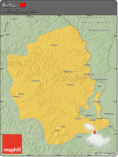 Savanna Style Map of Aihui