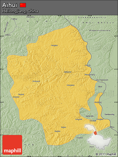 Savanna Style Map of Aihui