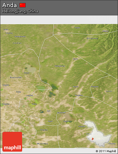 Satellite 3D Map of Anda