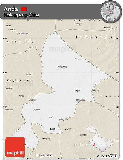 Classic Style Map of Anda