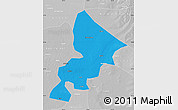 Political Map of Anda, lighten, desaturated