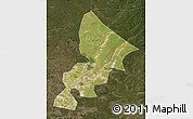 Satellite Map of Anda, darken
