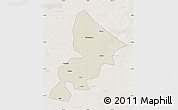 Shaded Relief Map of Anda, lighten
