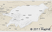 Classic Style 3D Map of Baoqing
