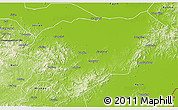 Physical 3D Map of Baoqing
