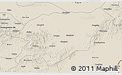 Shaded Relief 3D Map of Baoqing